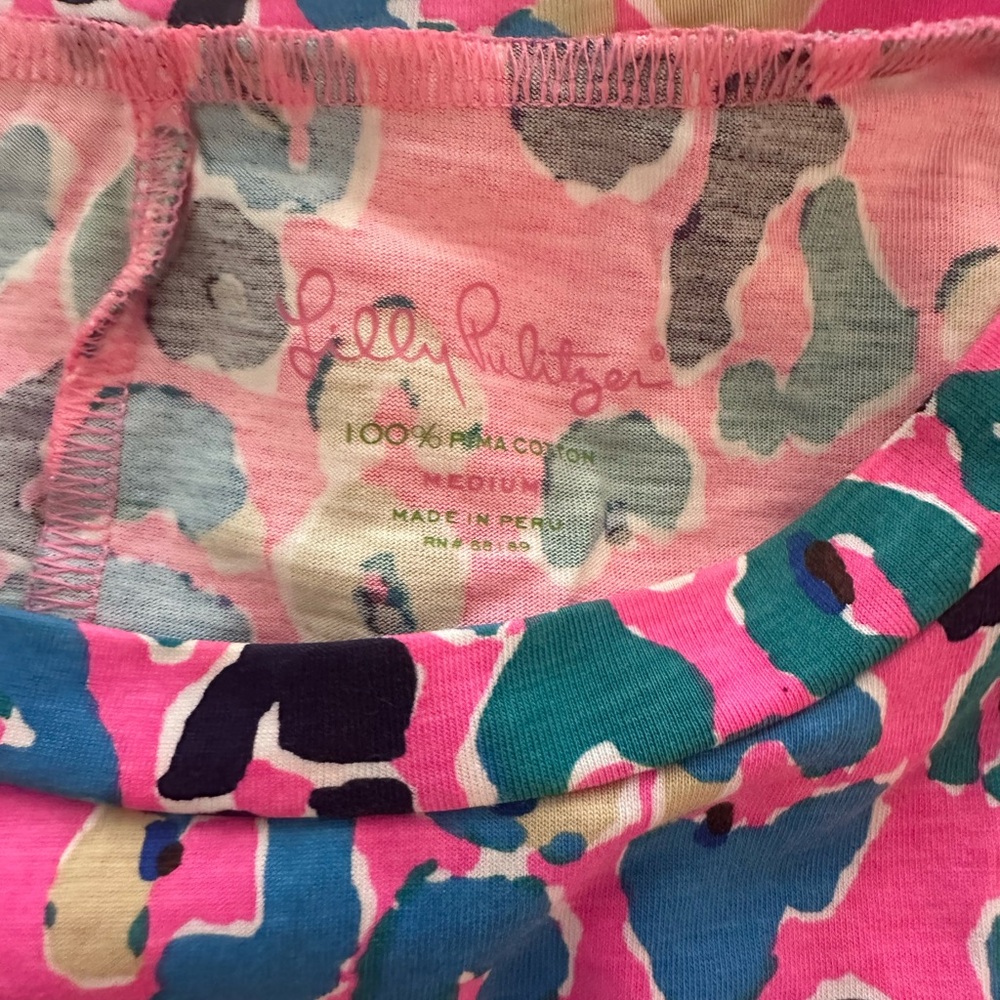Pink Multicolor Leopard Print Dress - Picture 4 of 5